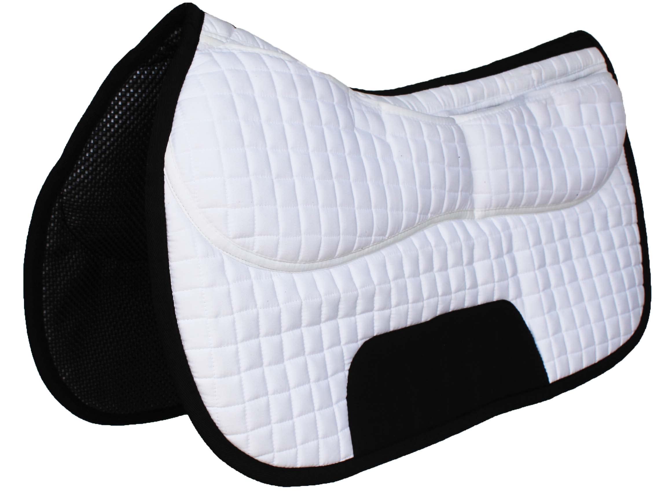 Horse SADDLE PAD 20"x17 Pony Contoured Endurance Close Contact Quilted