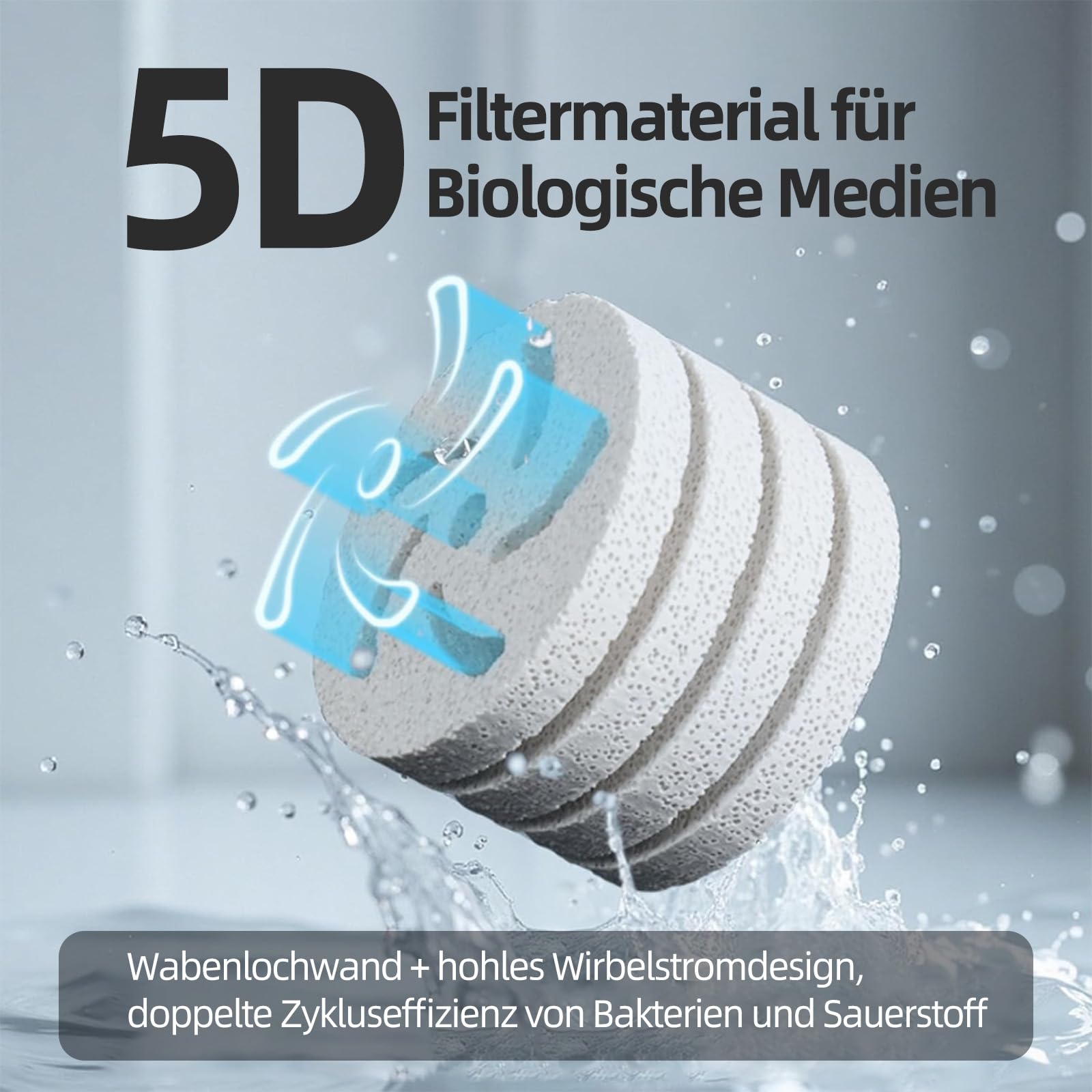 boxtech Filtro biologico per acquario