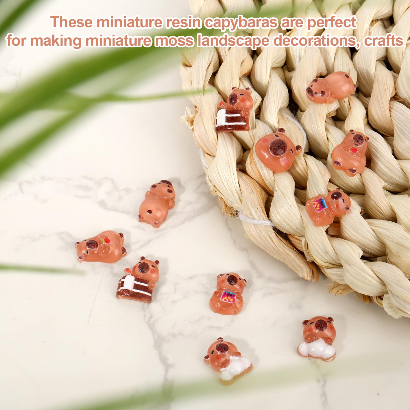 120pcs Mini Capybara Figurines - Image 4