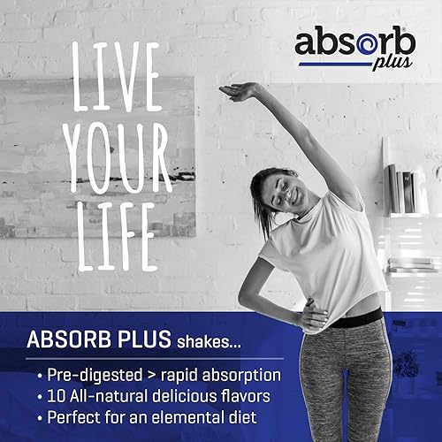 Miniatura 9 de Absorb Plus Proteína aislada suplemento dietético para mejorar la salud intestinal, apoyo nutricional adicional, todos los ingredientes naturales,