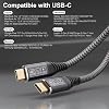 CAKOBLE 5M USB C Cable,USB C to USB 3.2 Gen2 Type C Cable, 20 Gbps Data Transmission, 100W 20V/5A USB C Charger Cable,4K @ 60Hz Video Transmission For MacBook Pro,Samsung Galaxy,usb c 5m…