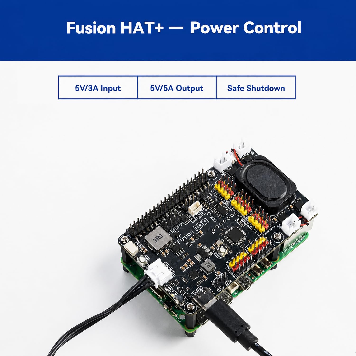 Amazon.com: SunFounder Fusion HAT+ Expansion Board for Raspberry
