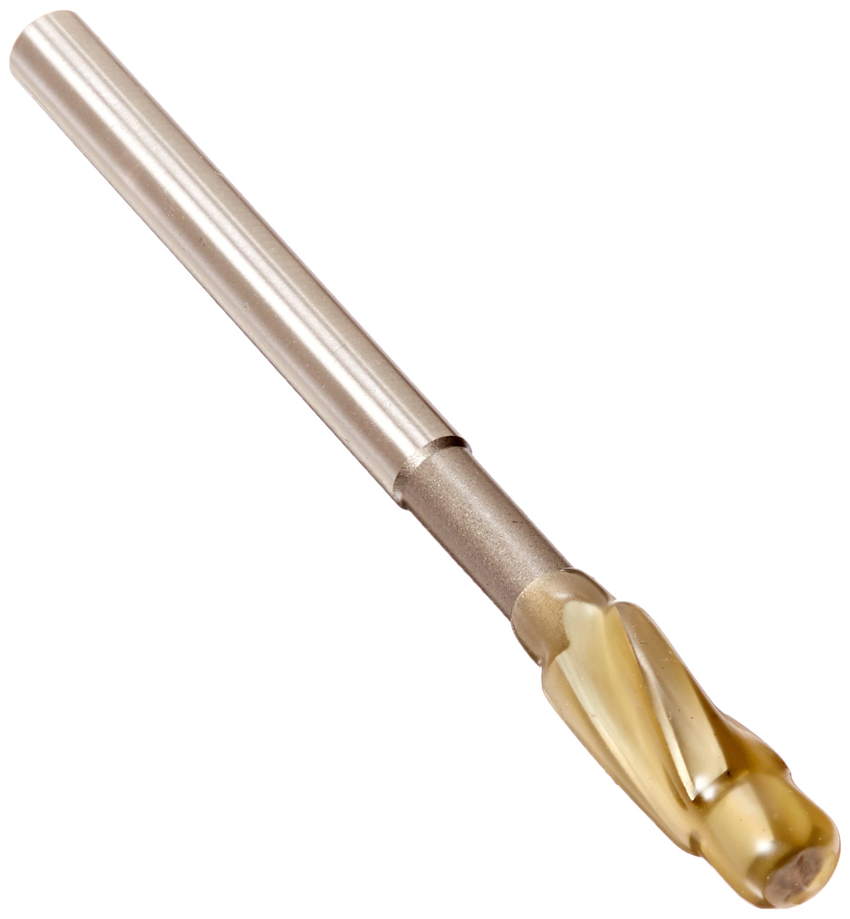 KEO 55217 Cobalt Steel Precision 3 Flutes Cap Screw Counterbore, Integral Pilot, Uncoated (Bright) Finish, 0.414