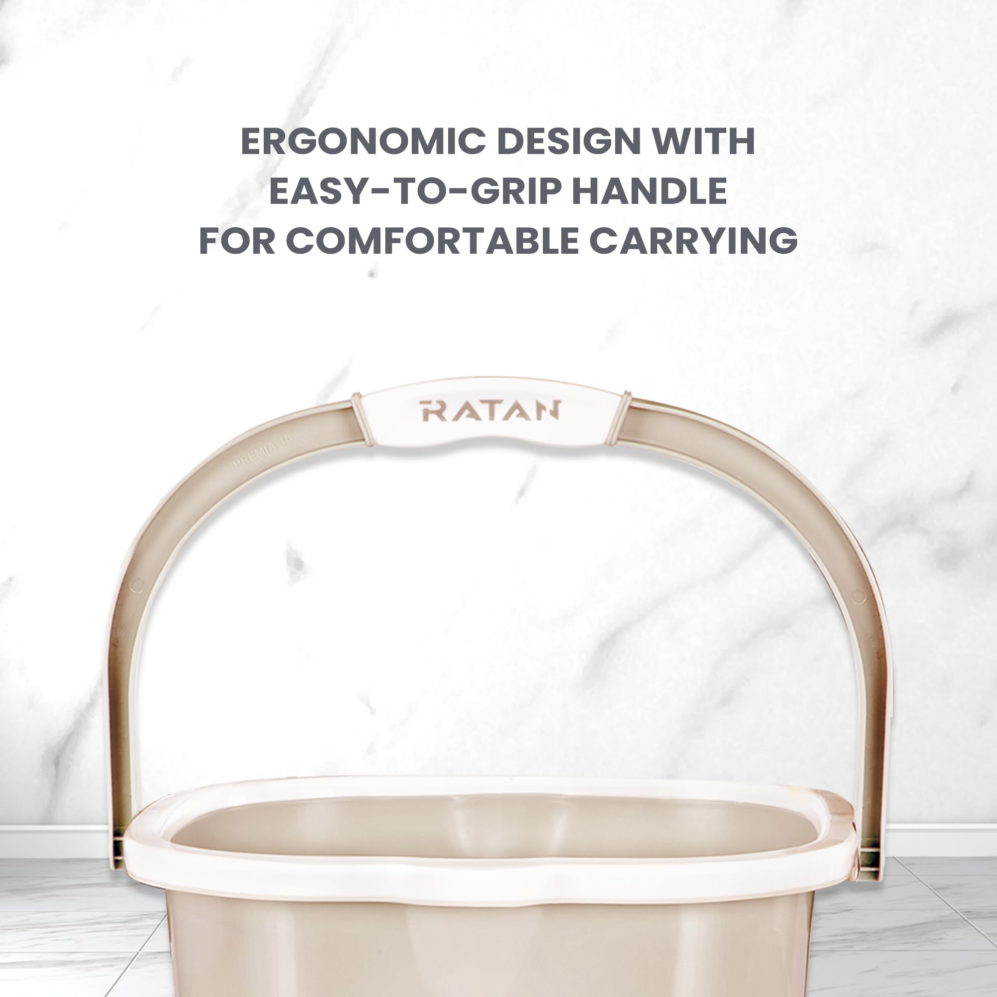 Ratan Premia Bucket Set - 3 Desert Rose Buckets -5