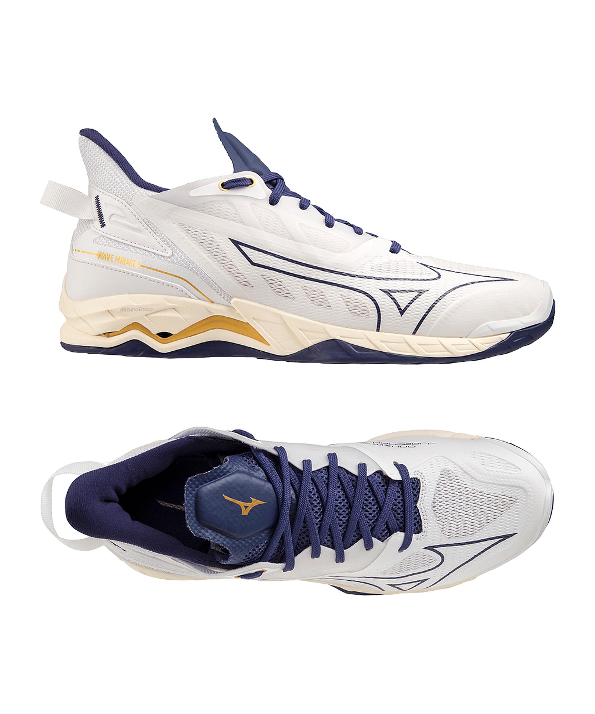 Mizuno Wave Mirage 5(U) ElectricGreen/White/Dazz - 8.5