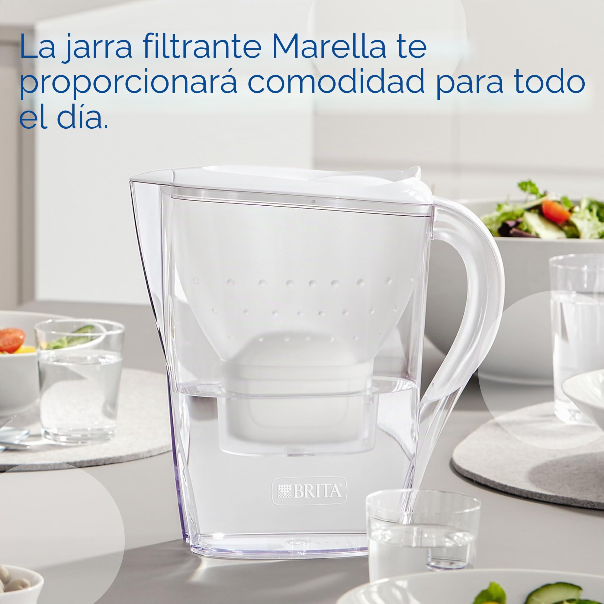 Jarra Filtrante Brita Marella +3 Maxtra Pro PP Blanco Polipropileno 2,4 L 150 l