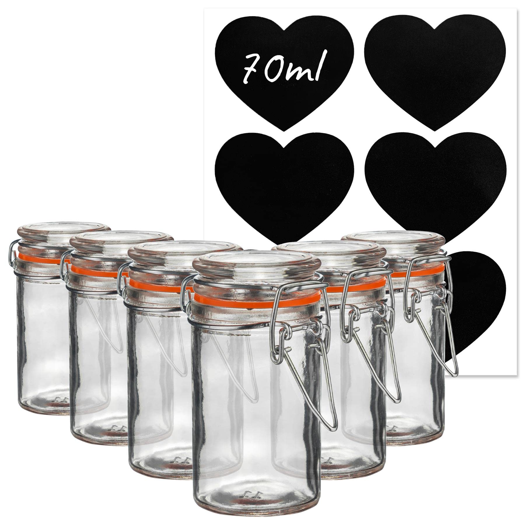 Argon Tableware - Spice Jar - 70ml - Glass/Silicone
