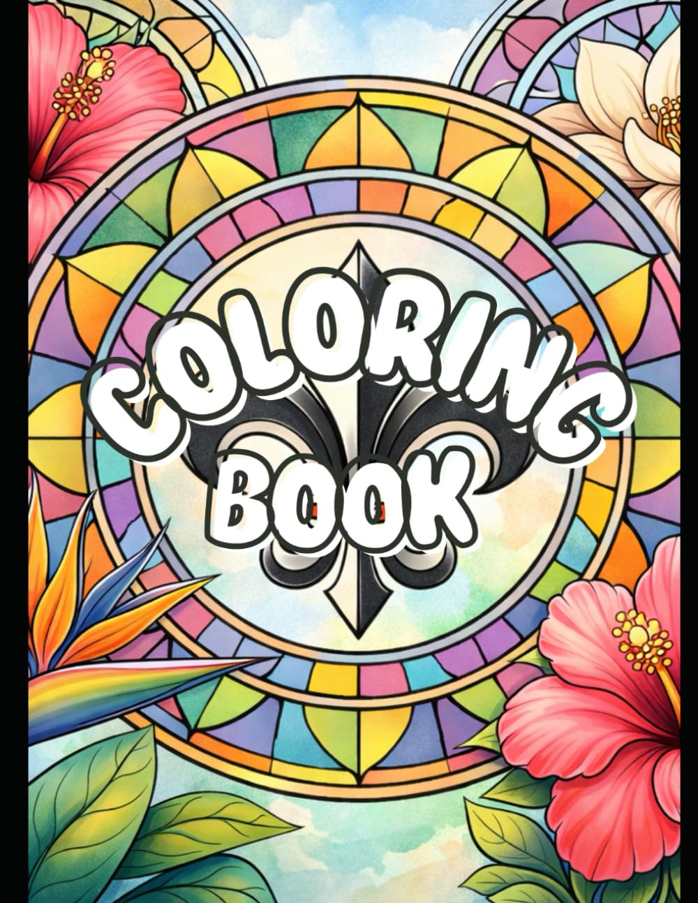 Coloring Book: Flowers (COLORING BOOKS FOR ADULTS)