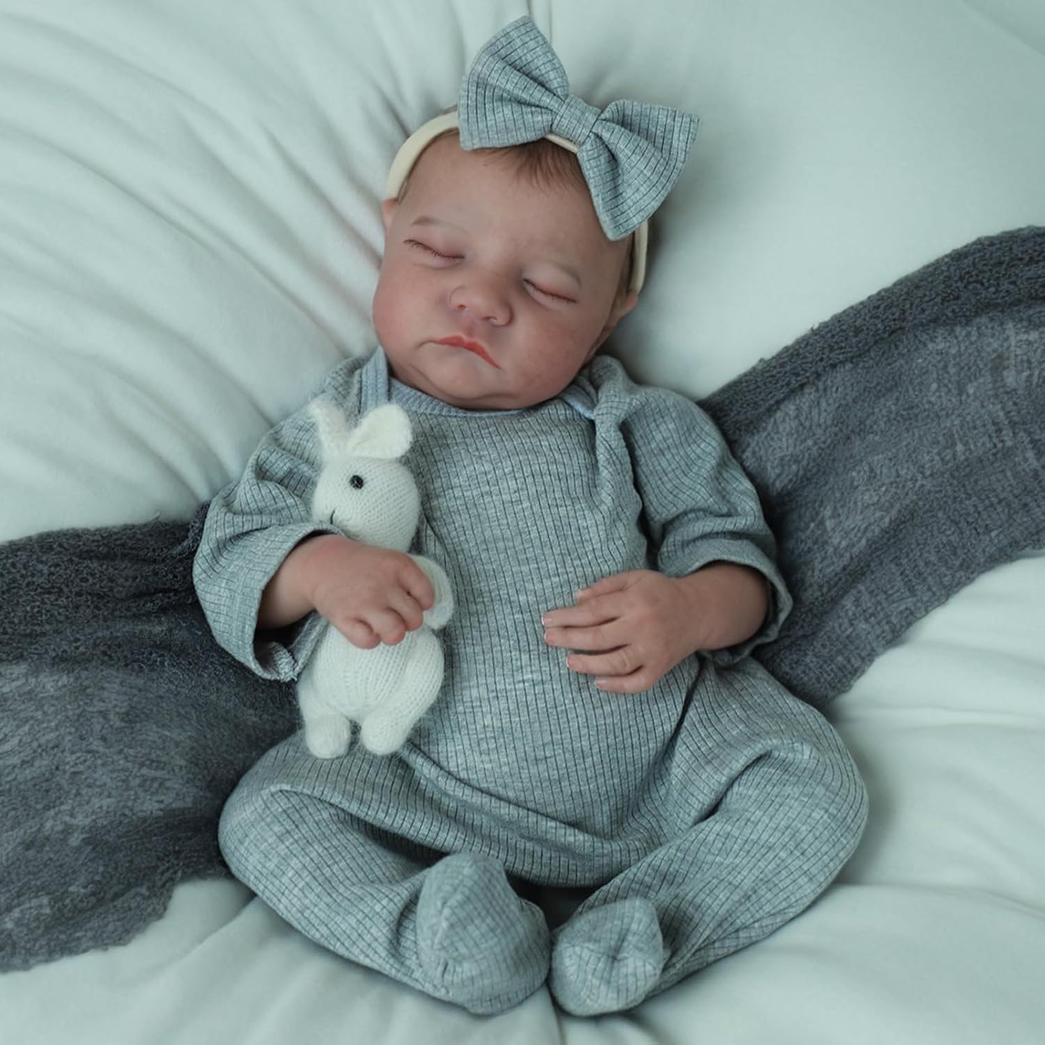 Reborn Baby Dolls - 48 cm chłopięca miękka winylowa realistyczna lalka niemowlęca z kompletnymi akcesoriami, idealna dla dzieci w wieku od 3 lat
