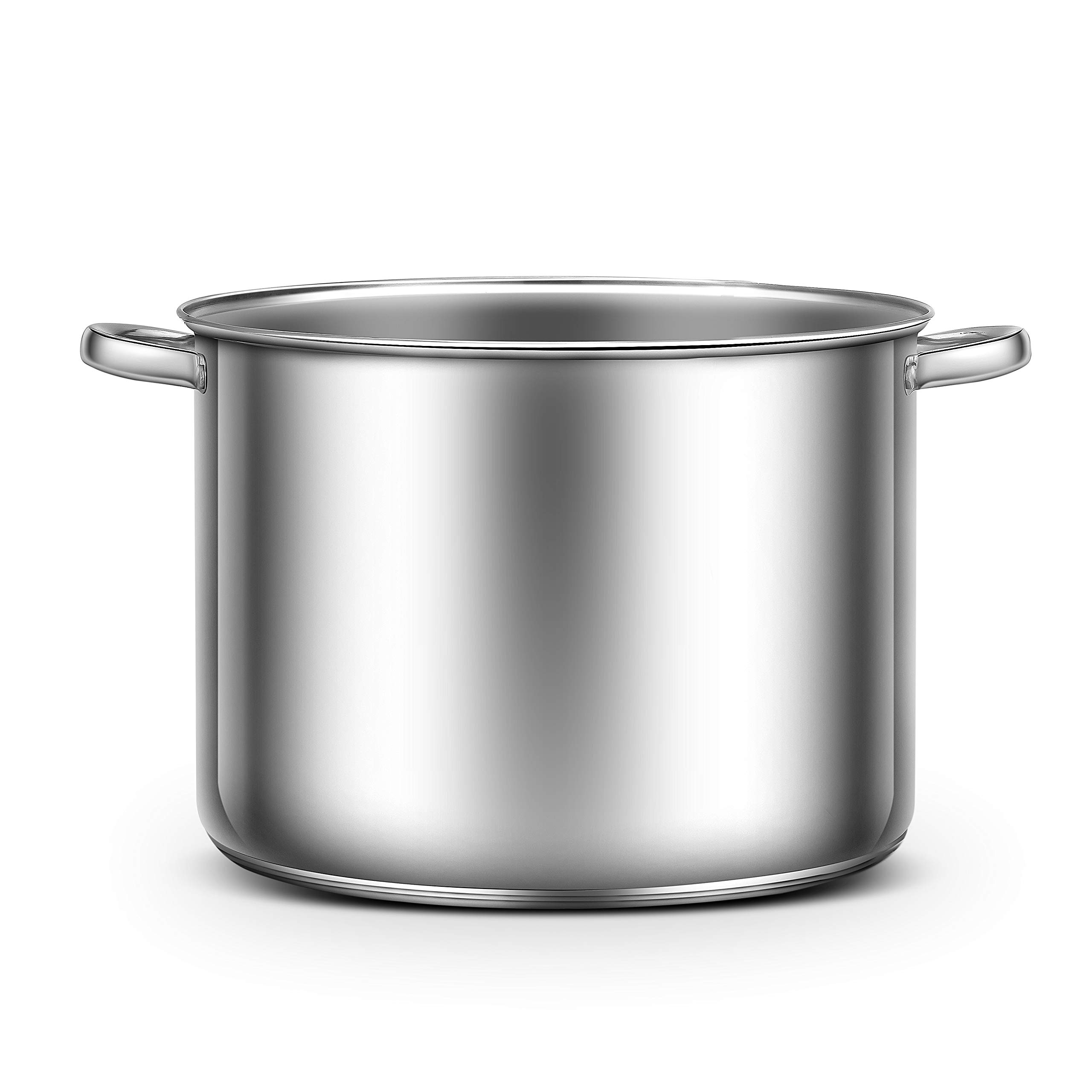 Ribelli Pentola ca. 20L – Utilizzabile Come bollitore per gulasch o zuppa – Pratico pentola da Cucina per Molti Piani Cottura, eccetto induzione