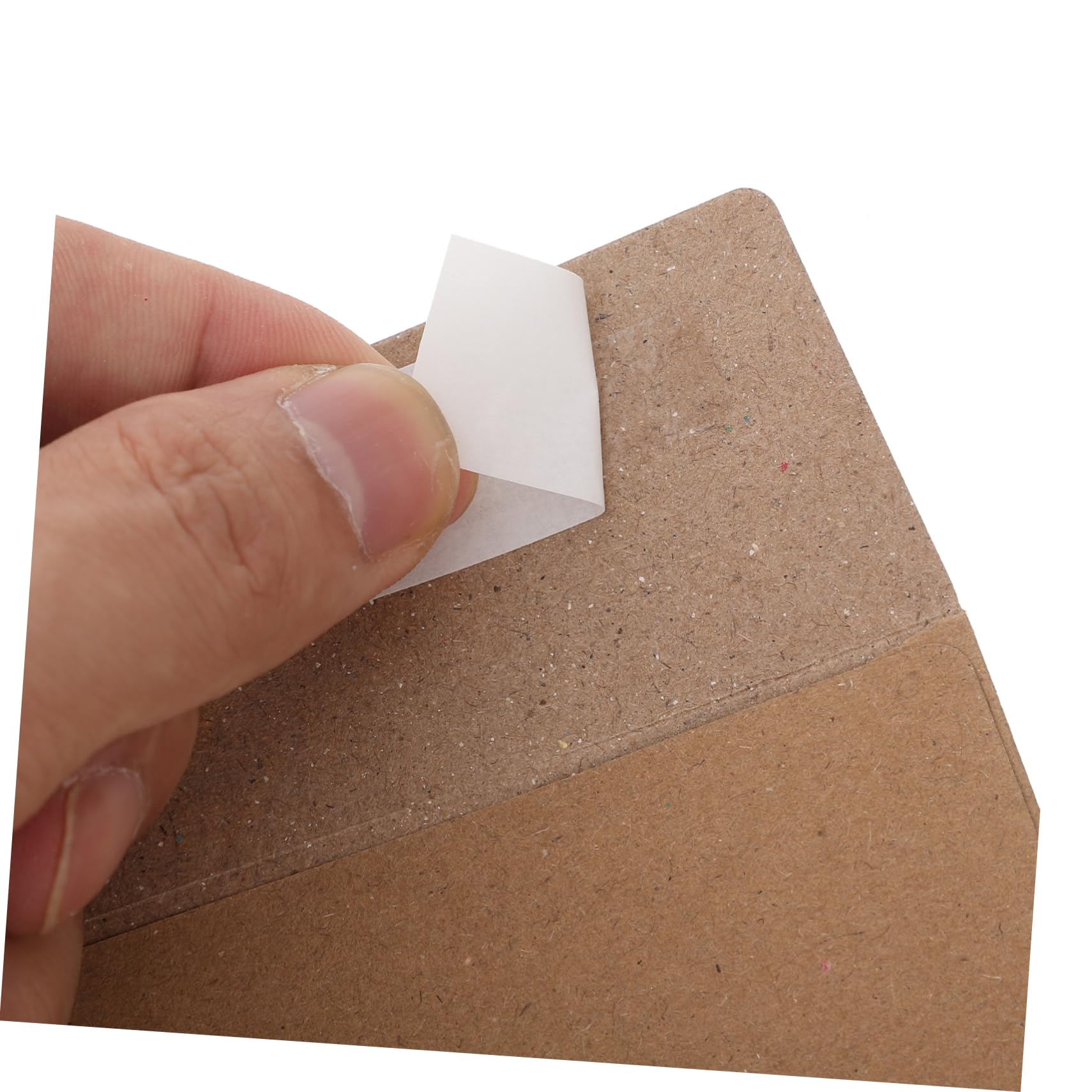 100 Sobres de Papel Kraft de Estilo Vintage Soportes de Almacenamiento de Papel para Invitaciones Y Tarjetas