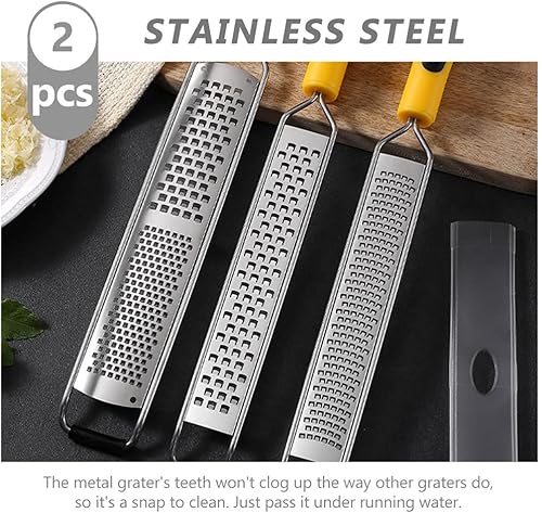 Vista 4 de Happyyami 2pcs Queso Queso Rallador Plástico Hogar Para Girar Vegetales