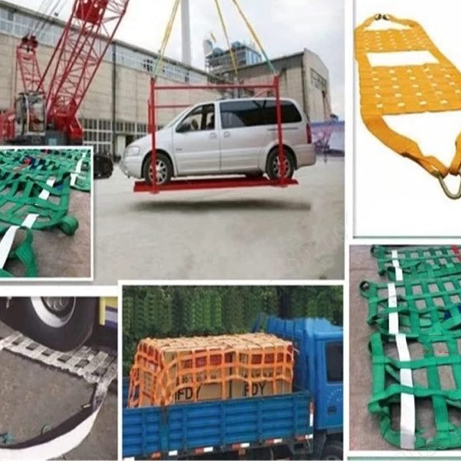 Red De Elevación De Eslingas Planas - Red Que Sube Del Jardín, Red De Carga, Para Equipo De Trabajo De Tracción Móvil De Aparejos De Construcción, Fuerte Capacidad De Carga ( Size : 1 X 1M/Mesh 10cm/L