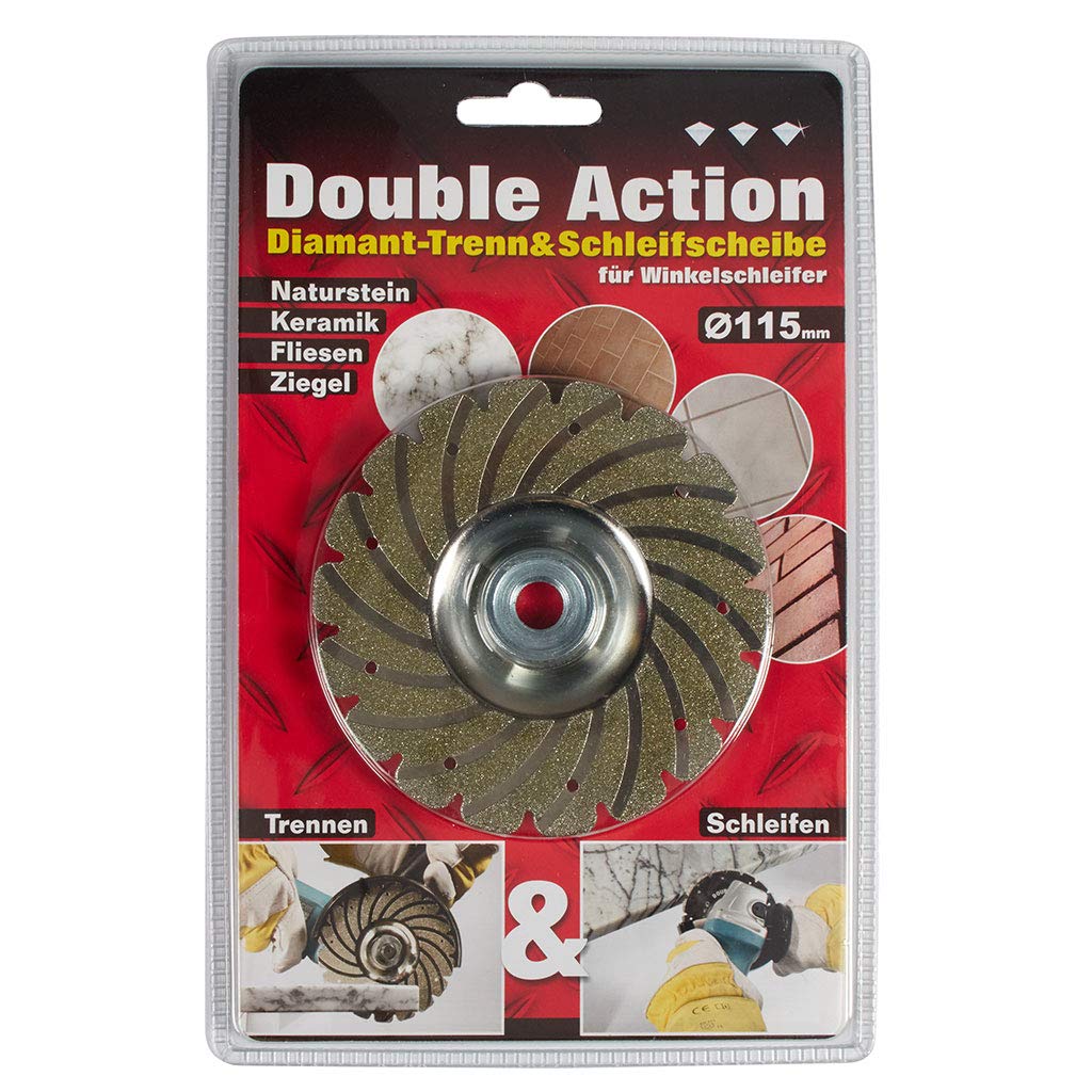 Disco Diamantato Turbo 230 Mm Per Smerigliatrice Angolare - Taglio - Foto 4