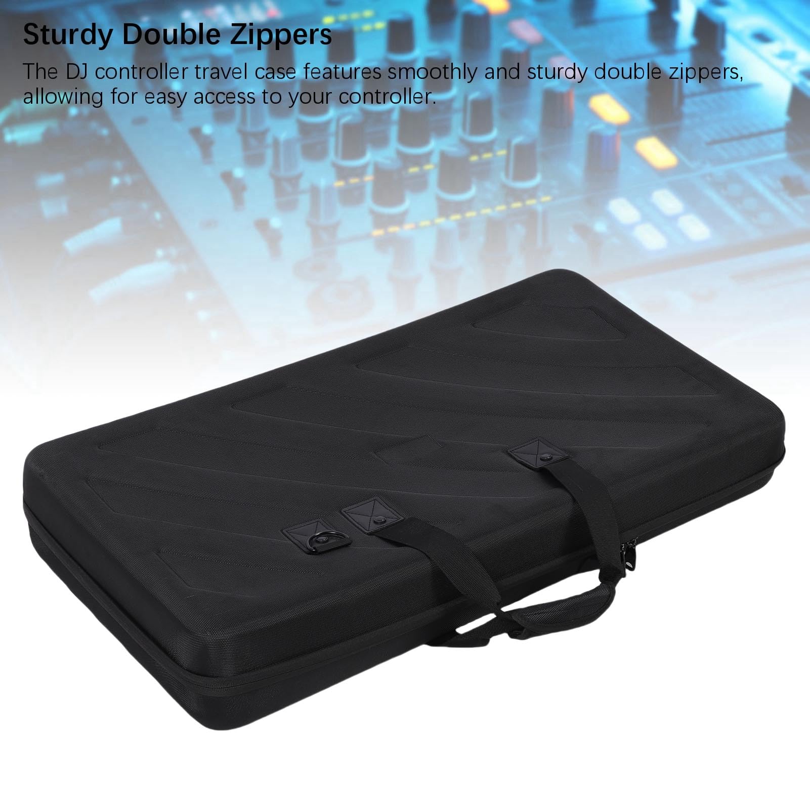 Custodia per controller DJ a 2 canali con protezione ammortizzante per DJ-FLX4 DDJ-400 SB2 SB3 RB Borsa di stoccaggio portatile