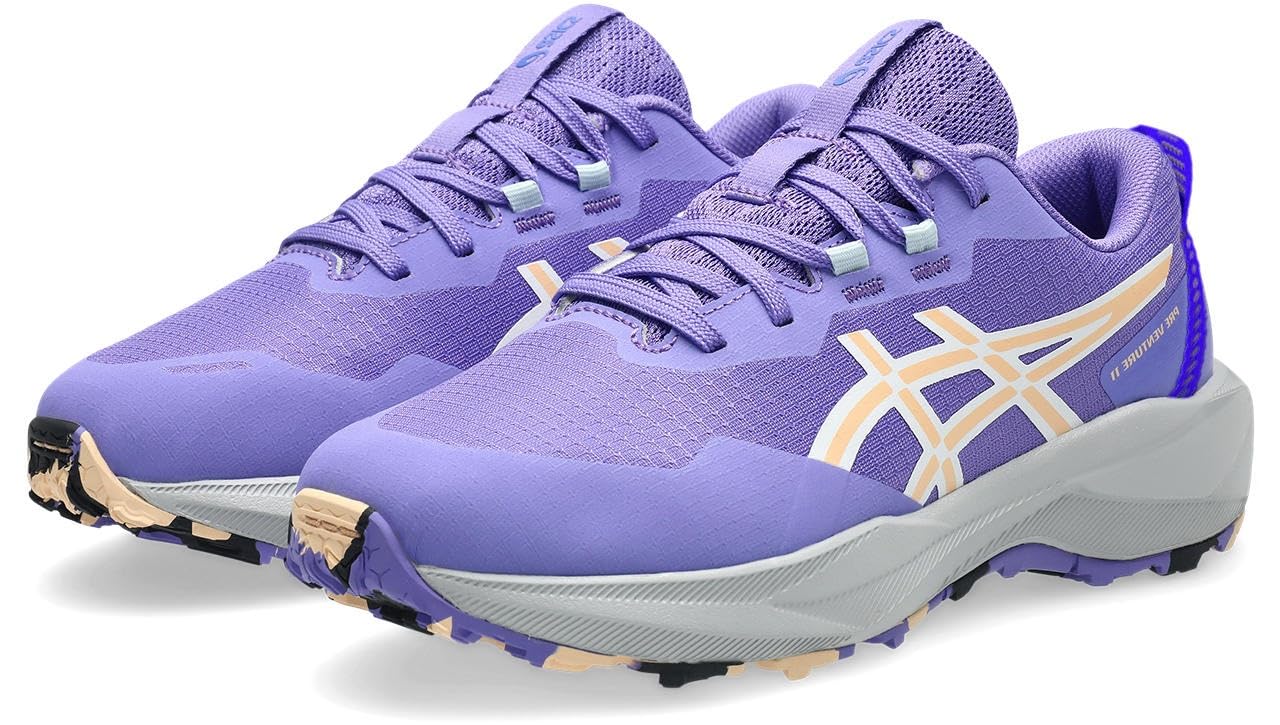 ASICS Boys Pre Venture 11 Gs Sneaker, Amethyst Apricot Crush, 3 UK