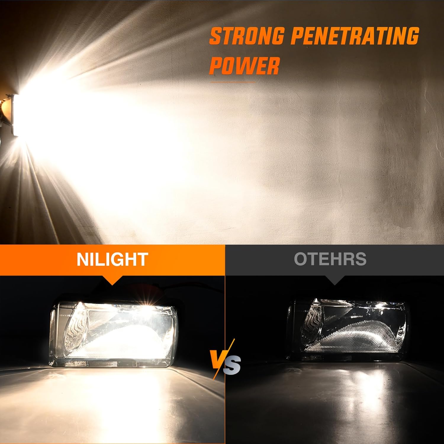 Nilight Fog Lights Assembly Compatible with 2007 2008 2009 2010 2011 2012 2013 2014 2015 Chevrolet Silverado Avalanche Tahoe Suburban GMC Sierra Yukon Cadillac Escalade smoke Lens