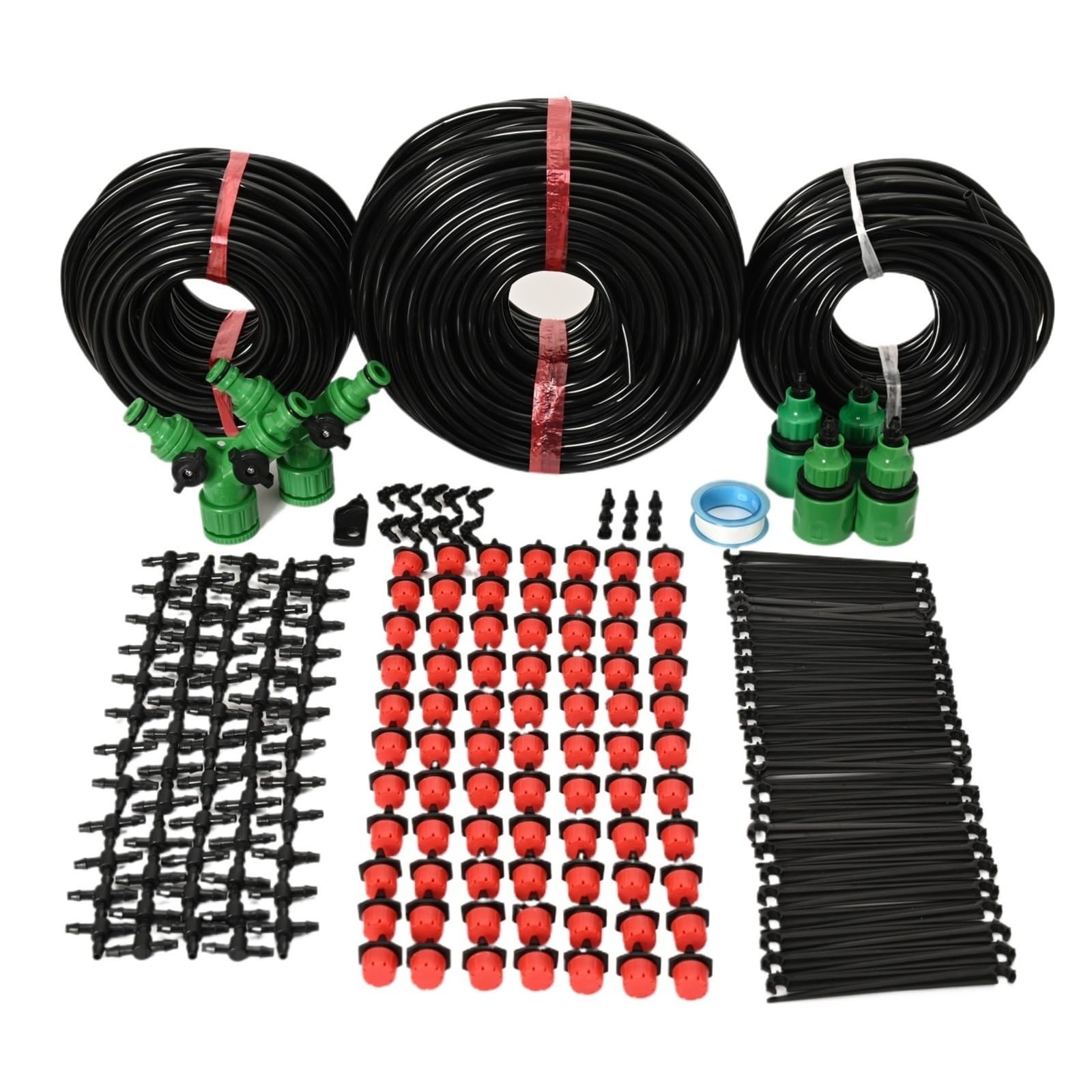 Kit de riego por goteo 5-60M ajustable for riego de jardines | Juego de goteros ajustables for microsistemas de riego de jardines.(PR with FILTER)