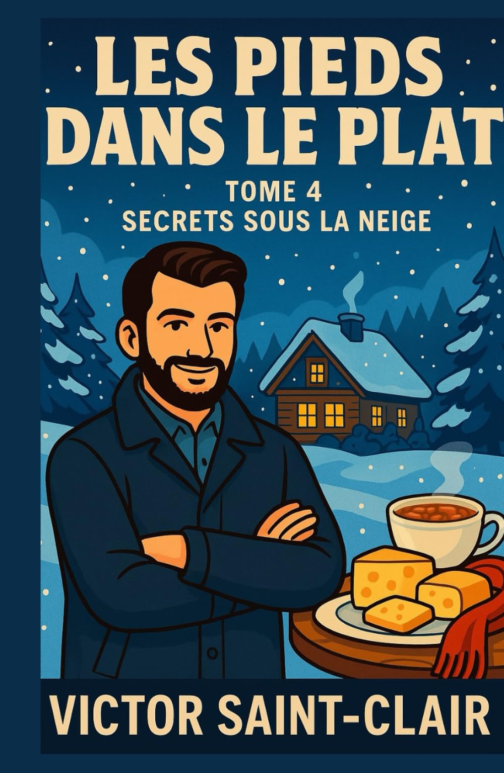 Les Pieds dans le Plat Tome 4 : Secrets sous la Neige: Un cosy mystery culinaire au cœur d’un hiver plein de secrets