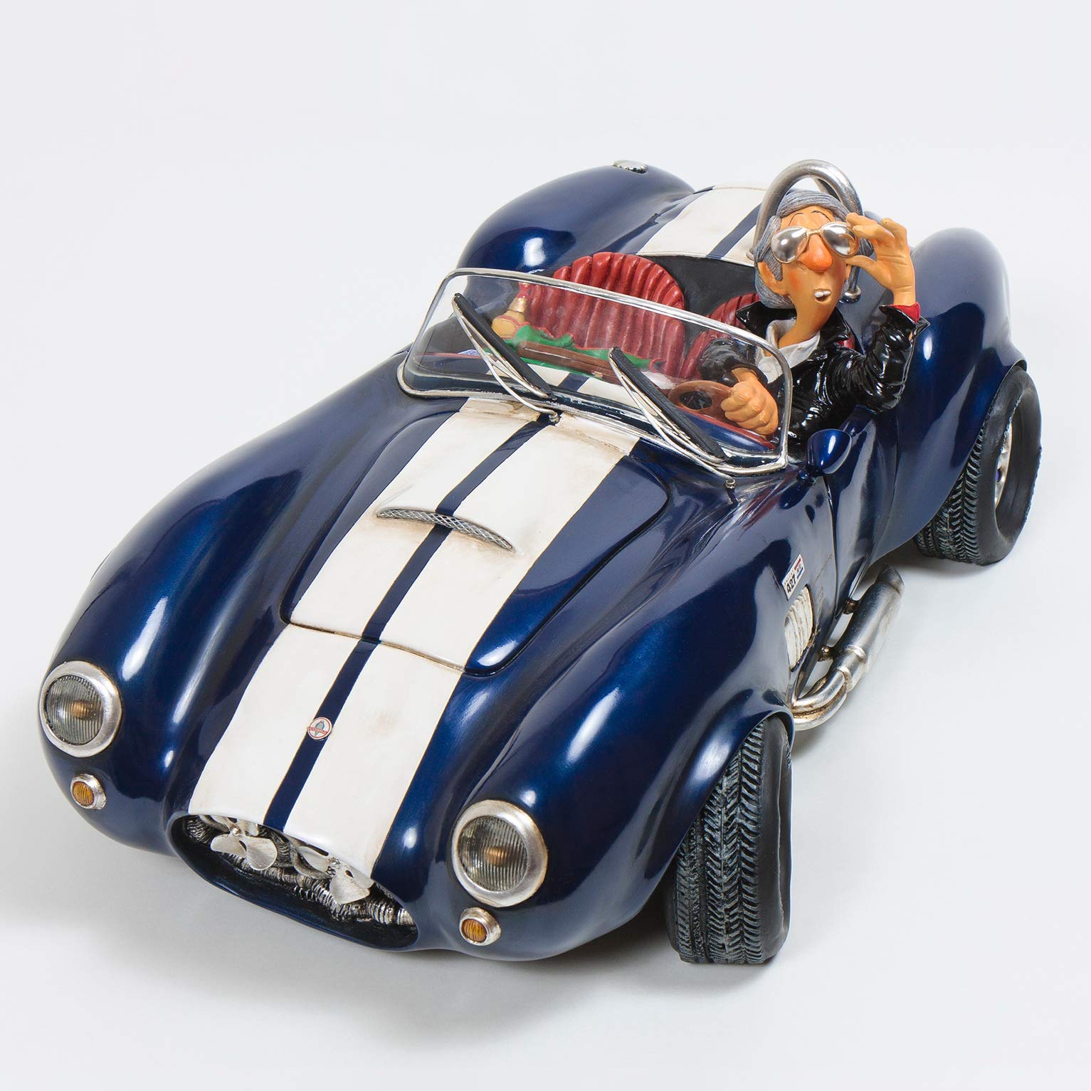 The FO85071 Shelby Cobra Figurine, Resin, Multi-Coloured, 28 x 13 x 32 cm