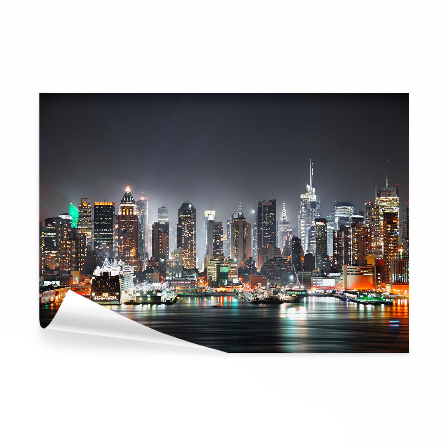 decomonkey Papier Peint Panoramique New York Ville 350x256 cm