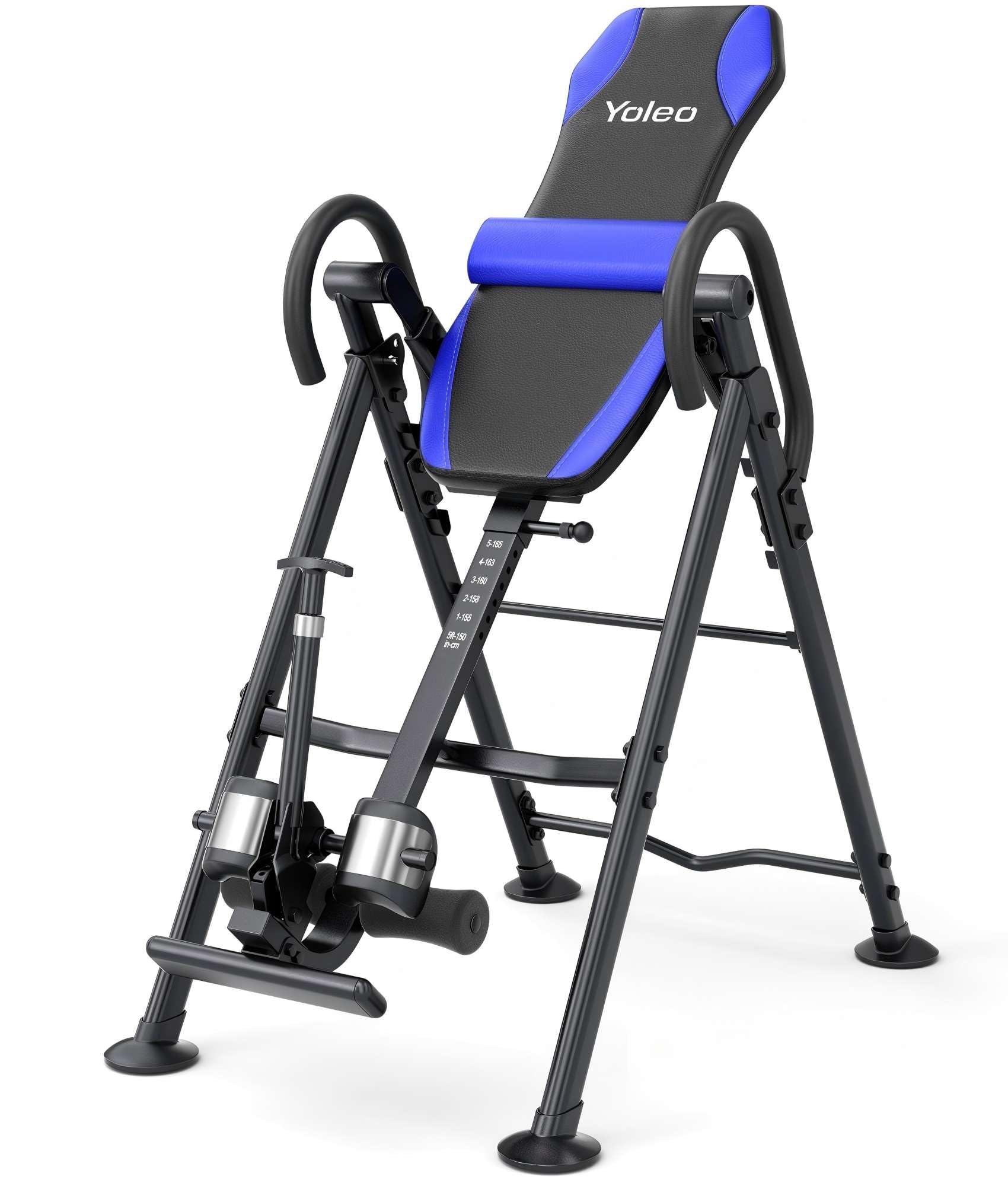 YOLEO Gravity Inversion Table for Back Pain Relief 2026 New Inversion Table