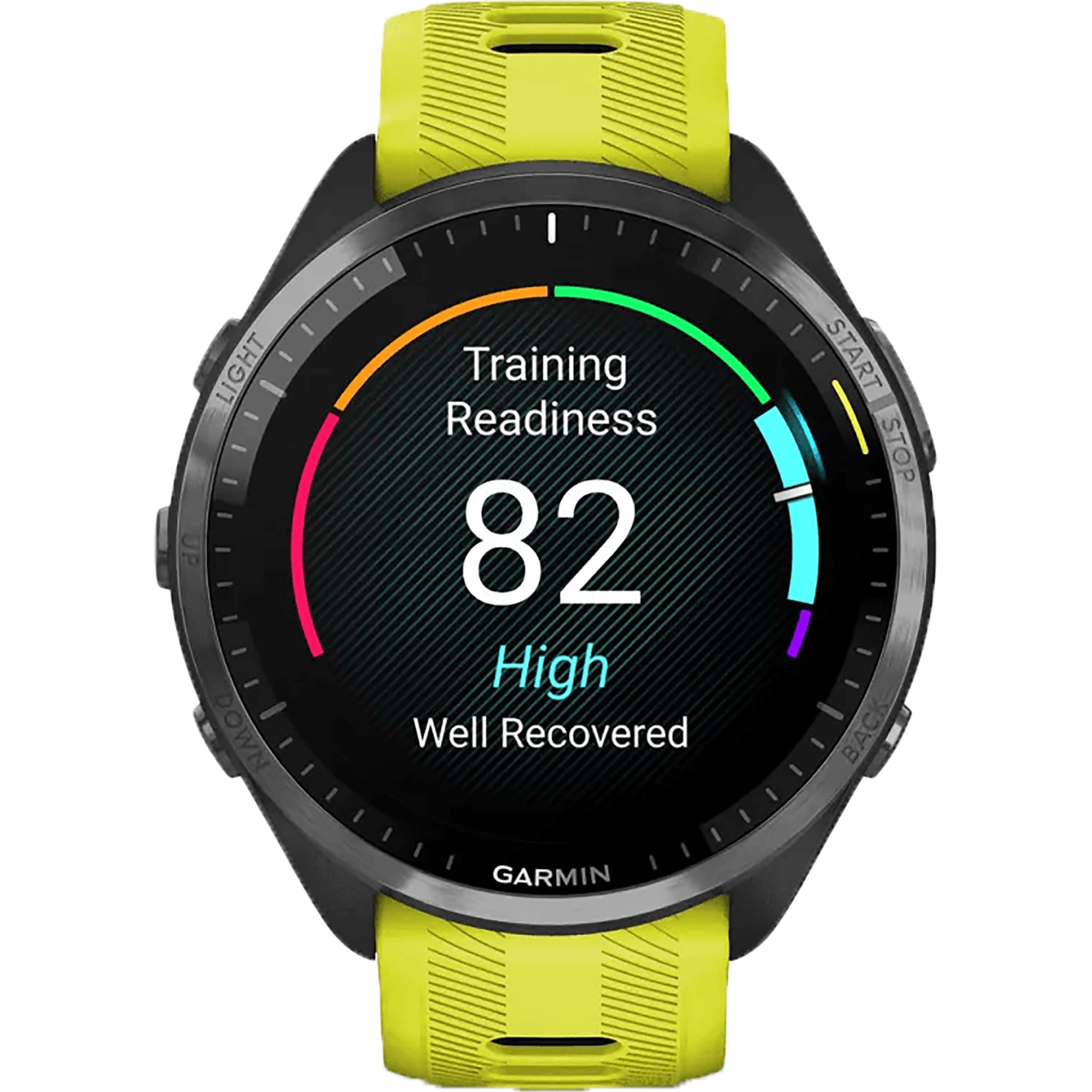 Garmin Forerunner 965 kwarcowy smartwatch dla obu płci, czarny/żółty