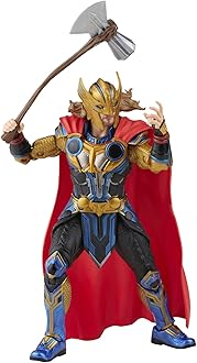 Hasbro MARVEL Marvel Legends Series Thor: Love and Thunder Thor F1045 Official 6-Inch (15 cm) Size Action Figure with 3 Accessories