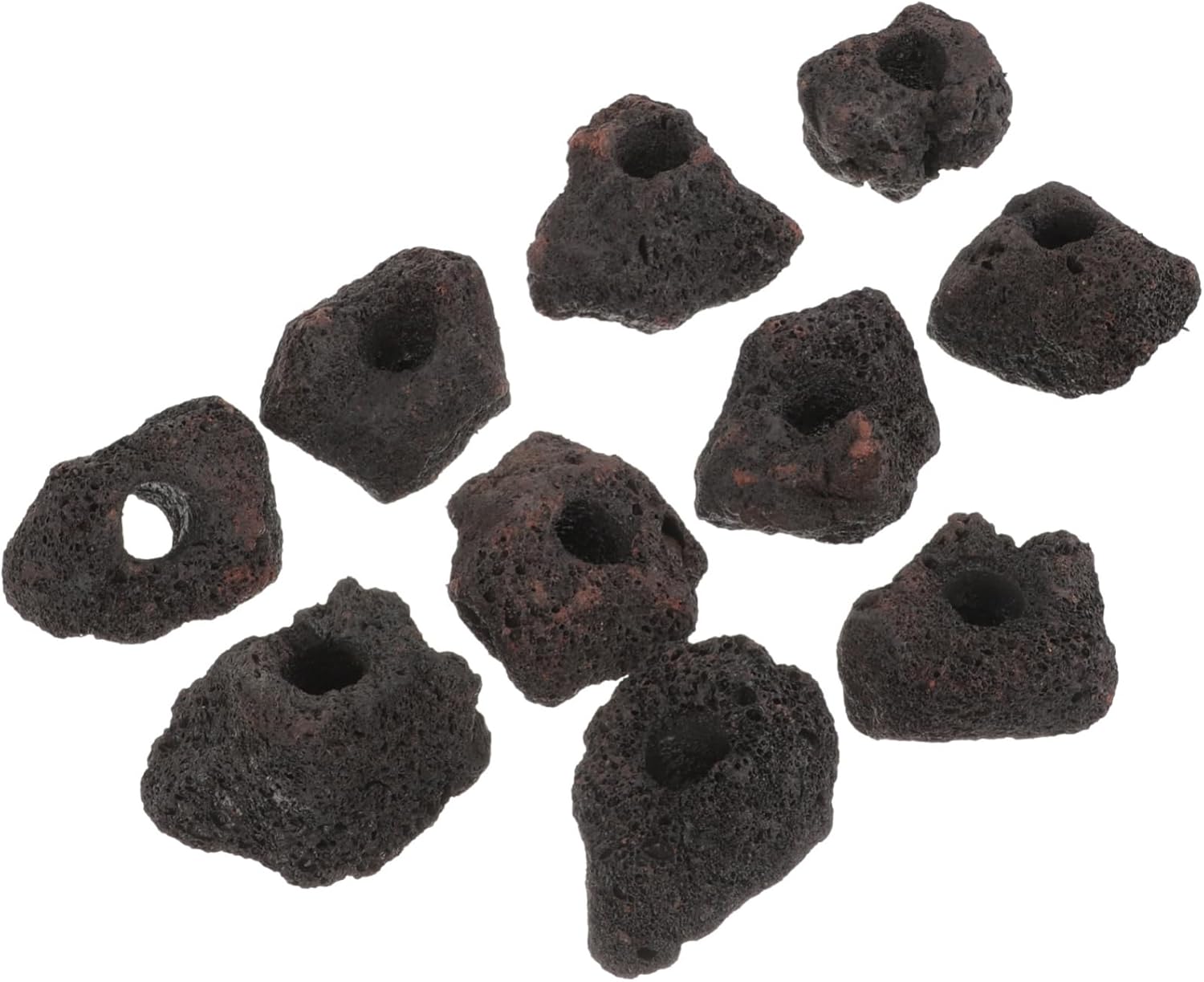 BESPORTBLE 20pcs Volcanic Rocks Fixed for Aquarium Plants Water for Fish Tank Decoration Hydroponic Container Use