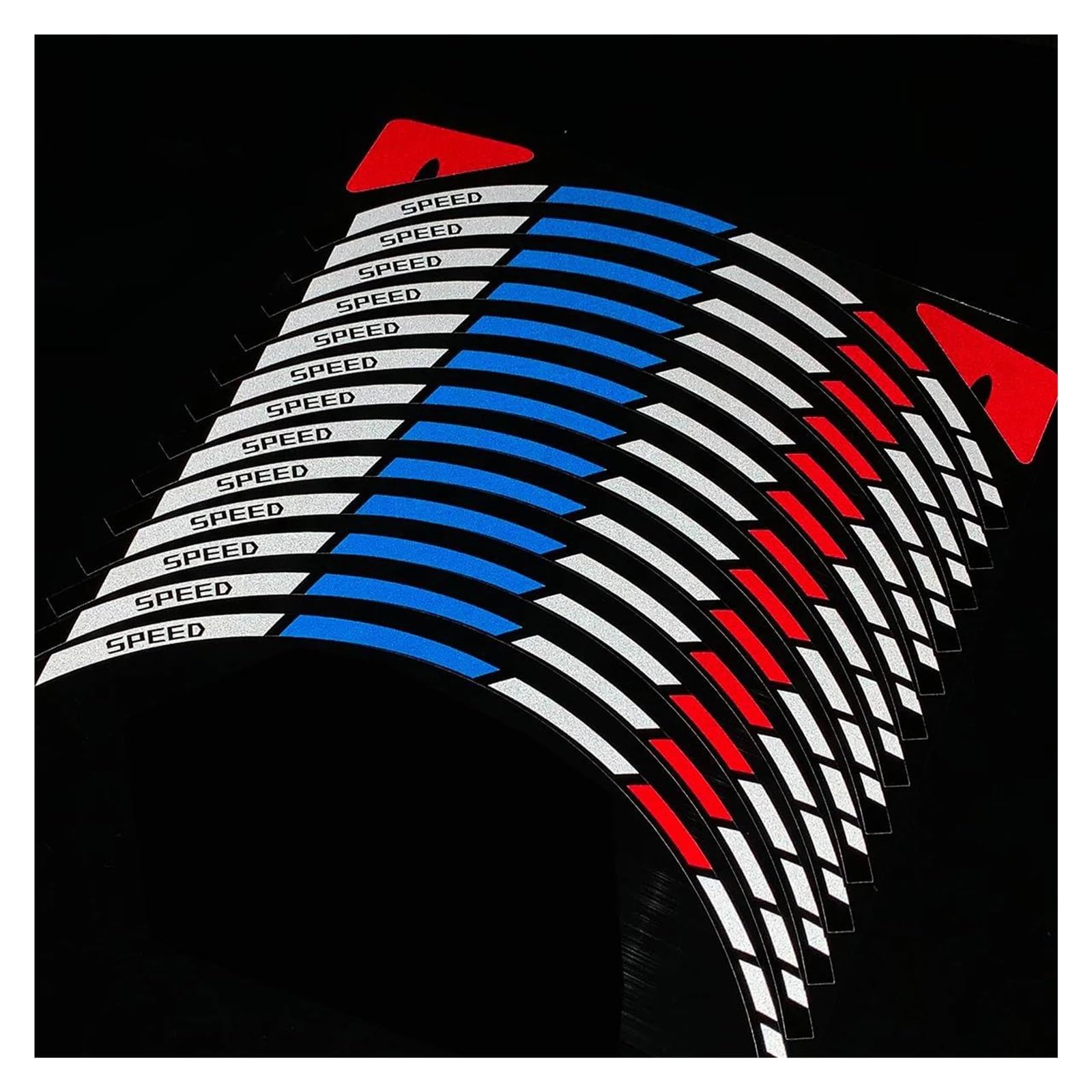 For MSX 125 Monkey 125 MSX125 Wheel Strips Wheel Tire Stickers Car Reflective Rim Tape Motorbike Bicycle Decals