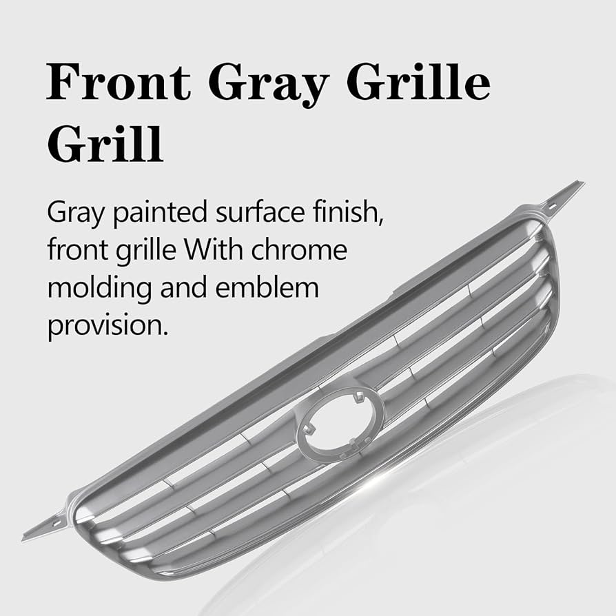 Amazon.com: Perfit Liner New Front Gray Grille Grill Compatible