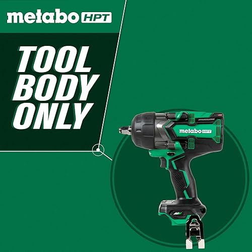 Miniatura 3 de Metabo HPT Llave de impacto de 12 pulgada sin escobillas inalámbrica MultiVolt de 36 V, herramienta eléctrica preferida, potente par con