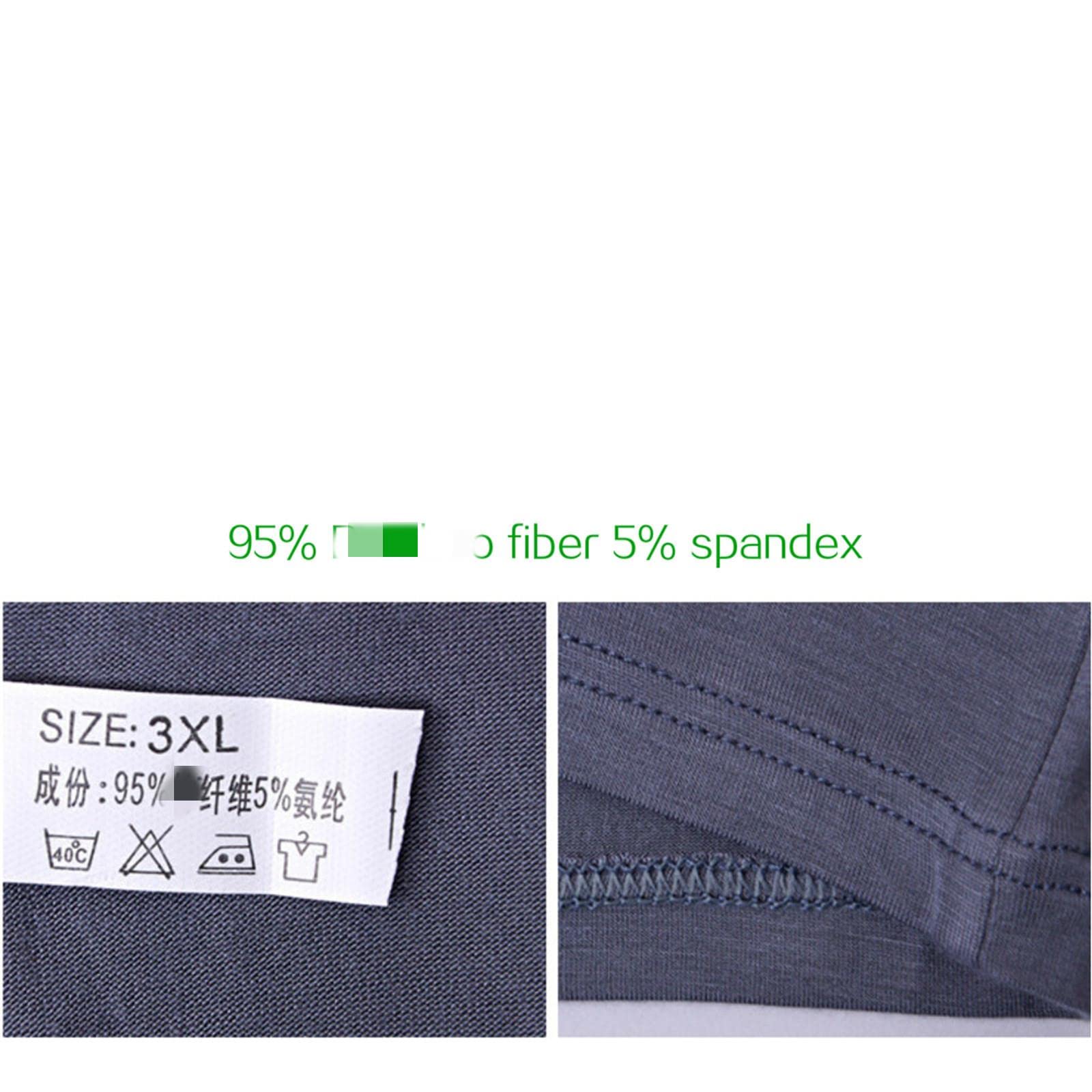 Bielizna dla mężczyzny ultramiękka wygodna bielizna męskie bokserki Xl-6Xl 3 opakowania