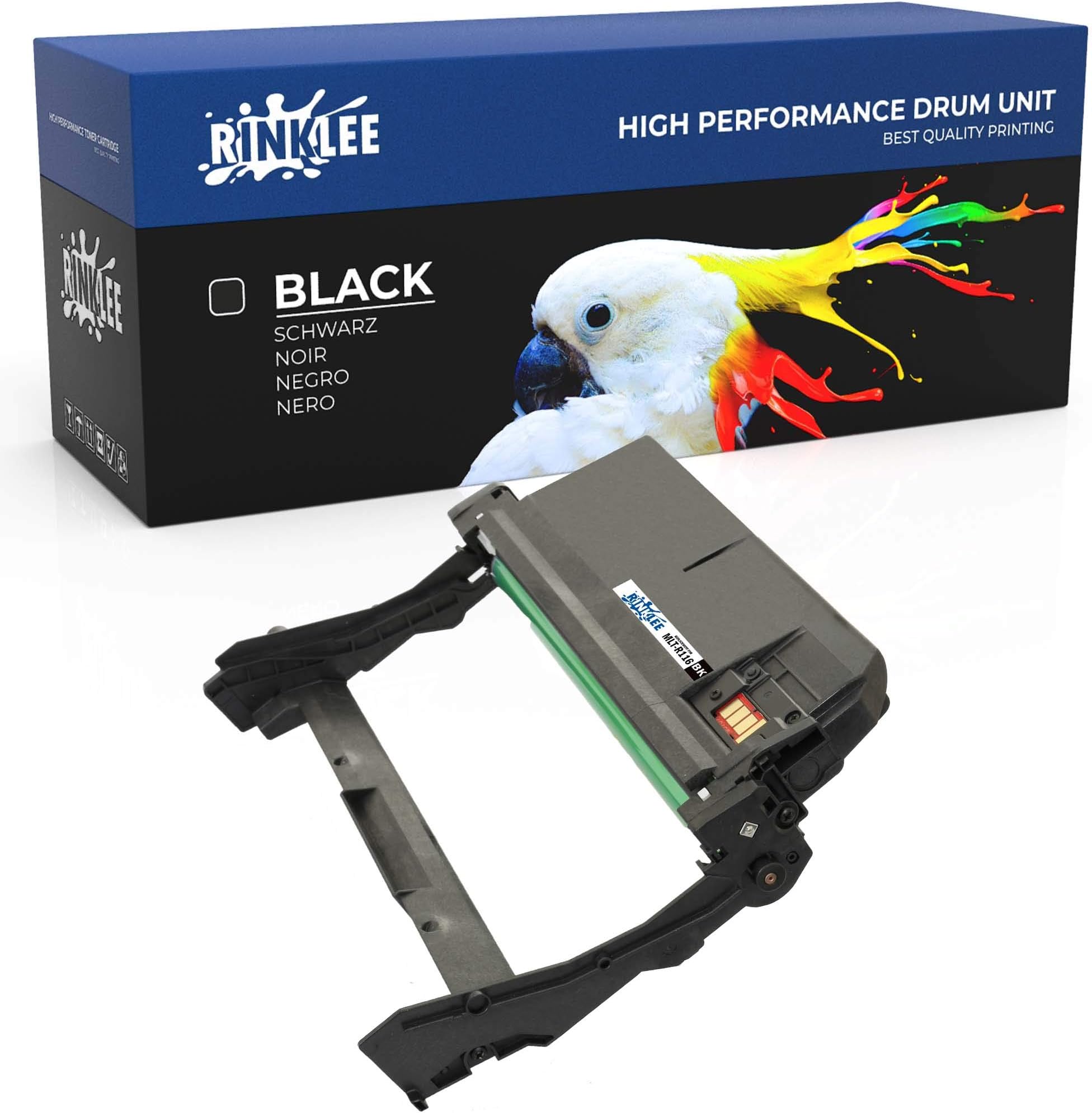 RINKLEEMLT-R116 Drum Unit Compatible with Samsung Xpress SL-M2625 M2625D M2675F M2675FN M2676 M2676N M2825DW M2825ND M2835 M2835DW M2875FD M2875FW M2875ND M2885FW | High Yield 9000 Pages