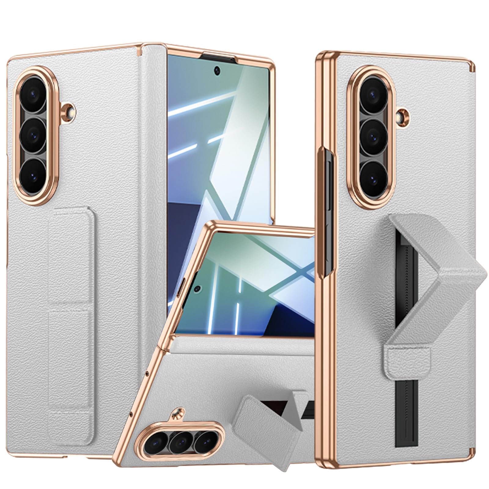 Amazon.com: YQODSZ for Samsung Galaxy Z Fold 7 Leather Case with