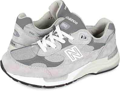 美品正規 NEW BALANCE M992GR USA製 スニーカー 815P▲ 992シリーズ NEW BALANCE M992GR MADE IN U.S.A. width:D GRAY