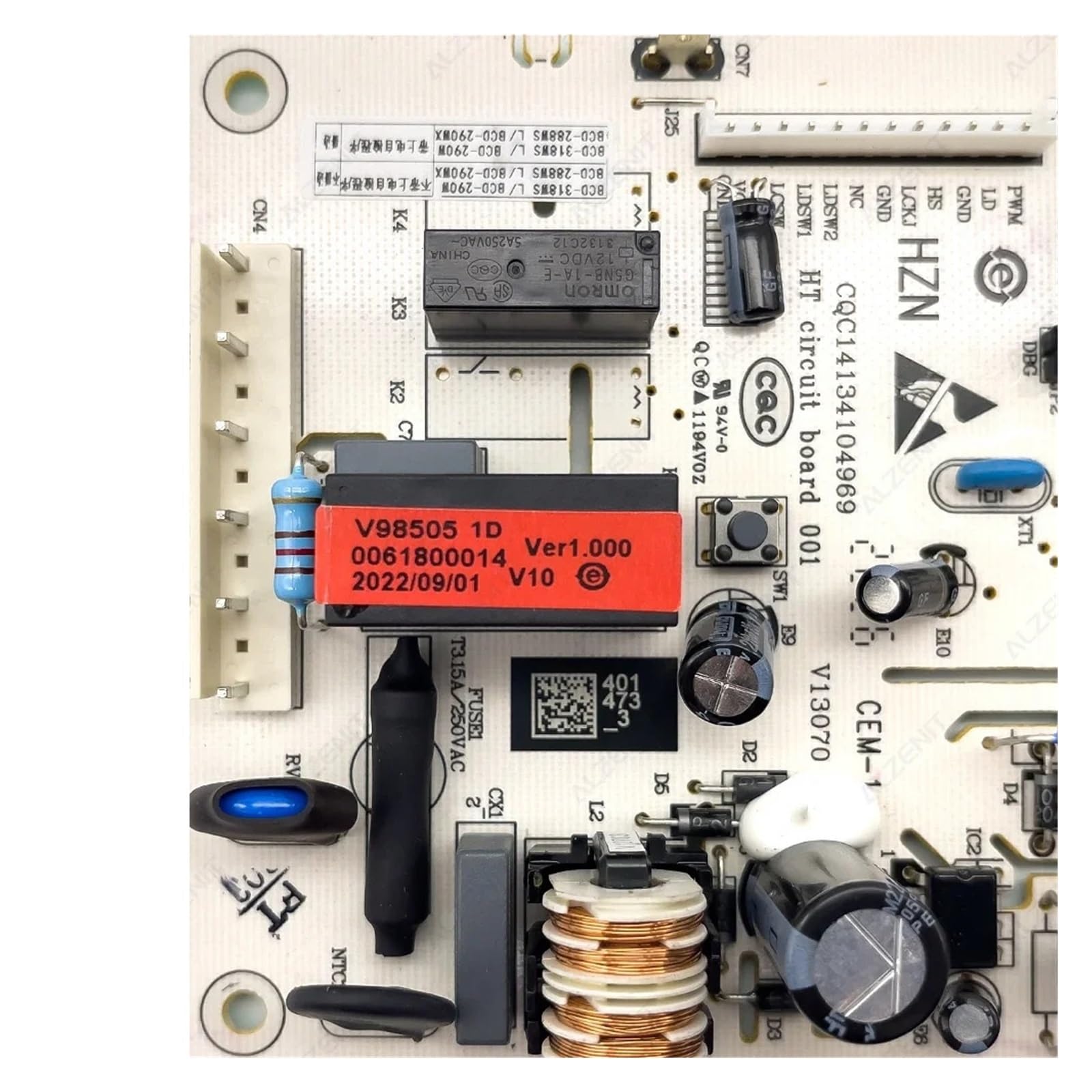 Refrigerator Control Board ，Compatible For Haier，0061800014 Circuit PCB Fridge Motherboard Freezer Parts , Backplane