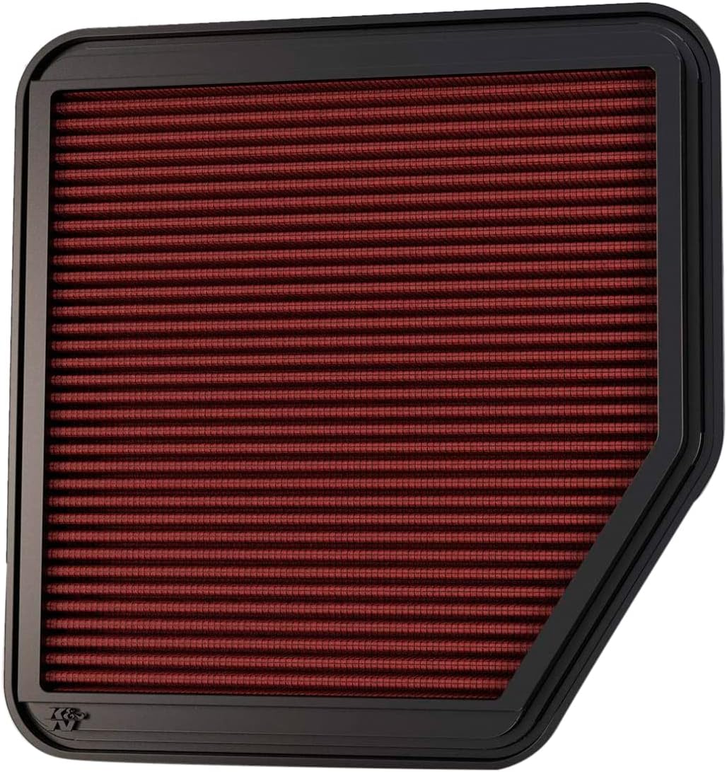 K&N Engine Air Filter: Reusable, Clean Every 75,000 Miles, Washable, Premium, Replacement Car Air Filter: Compatible with 2004-2015 Toyota/Lexus (Crown Royal Rav4, Reiz, Mark X, IS 250, 350), 33-2345