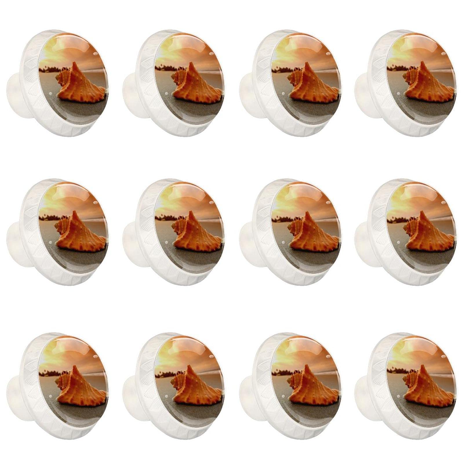 Boutons de meubles en feuilles d'oranger au design élégant de 1,37 pouces