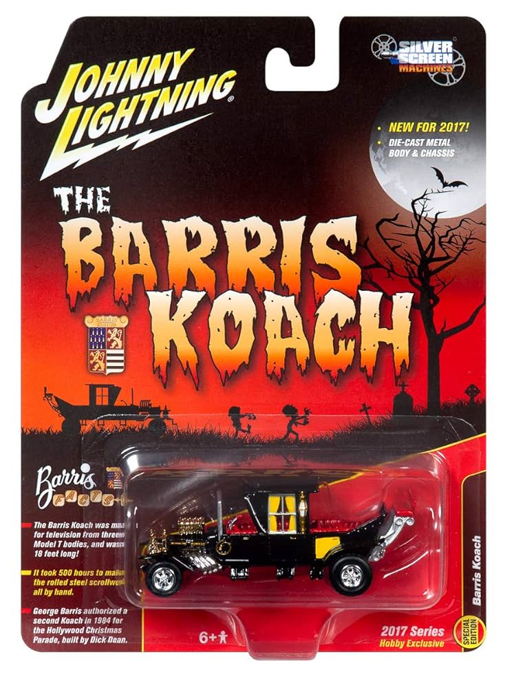 Johnny Lightning JLSS002 1:64 Barris Koach-The Munsters