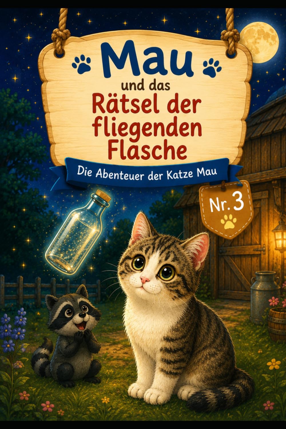 Das Rätsel der fliegenden Flasche: Die Abenteuer der Katze Mau Nr. 3