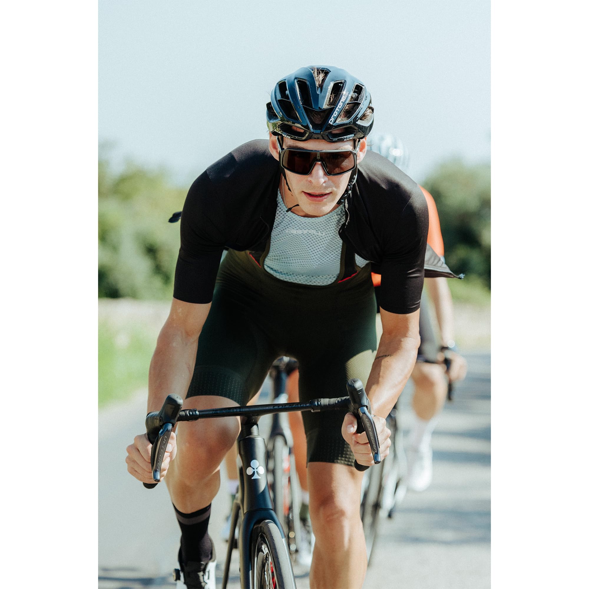 Castelli Men’s Prologo Lite Jersey, Lightweight Quarter Length Sleeve with Pockets for Road, Gravel Biking I Cycling
