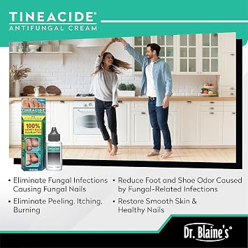 Dr. Blaine's Tineacide Antifungal Cream 1.25 oz. (Quantity of 3)
