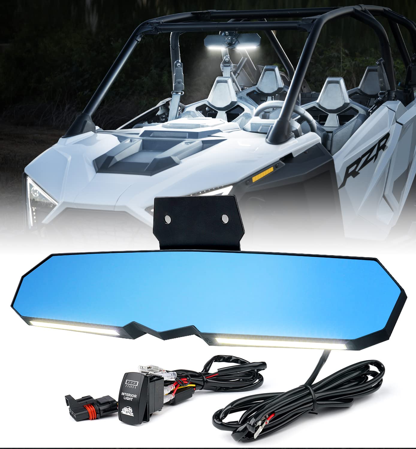 Custom Music Rocker Switch Orange Ranger RZR Maverick Commander Viking