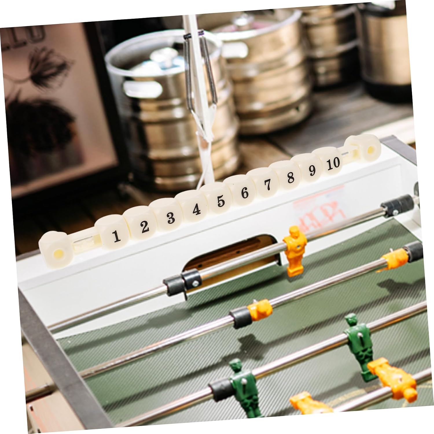 Happyyami Small Score Markers Foosball Counters Score Plastic Table Game Supplies