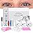 LASHVIEW Lash Lift Kit,Professional Eyelash Perm Kit,Liquid Set,Semi-Permanent,Curling Perming,Wave Lift Extension Perm Set,5 Times