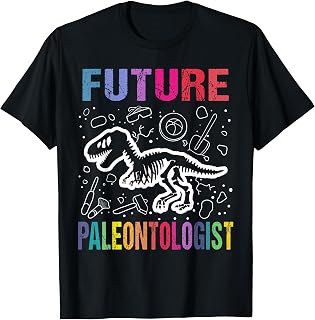 Funny Future paleontologist shirt kids dinosaur fossil poison T-Shirt