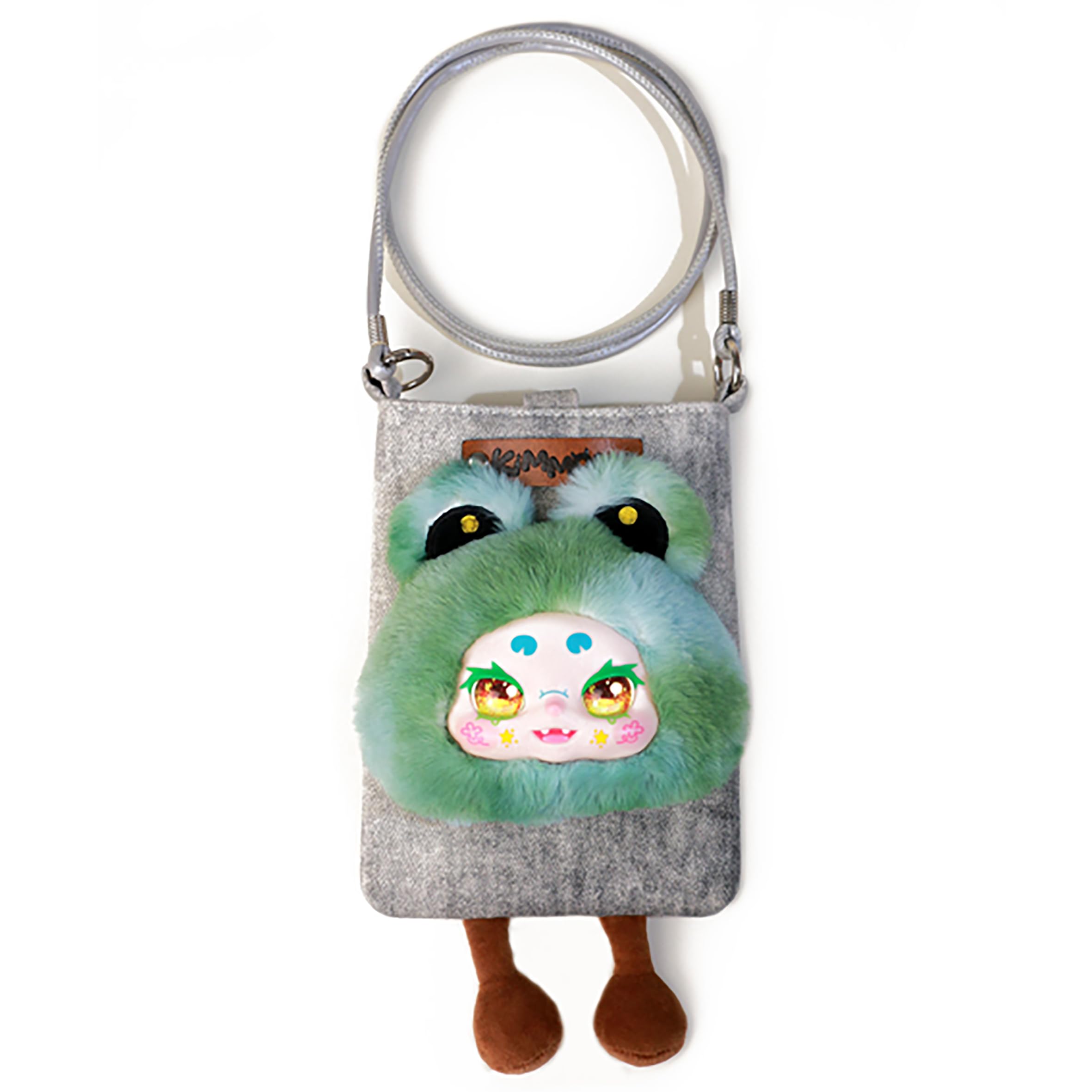 Kimmon- Travel Cute Cross-Body Bag, Mystery Anime Plush Accessories, Multicolor, 6.3 inches - Image 3