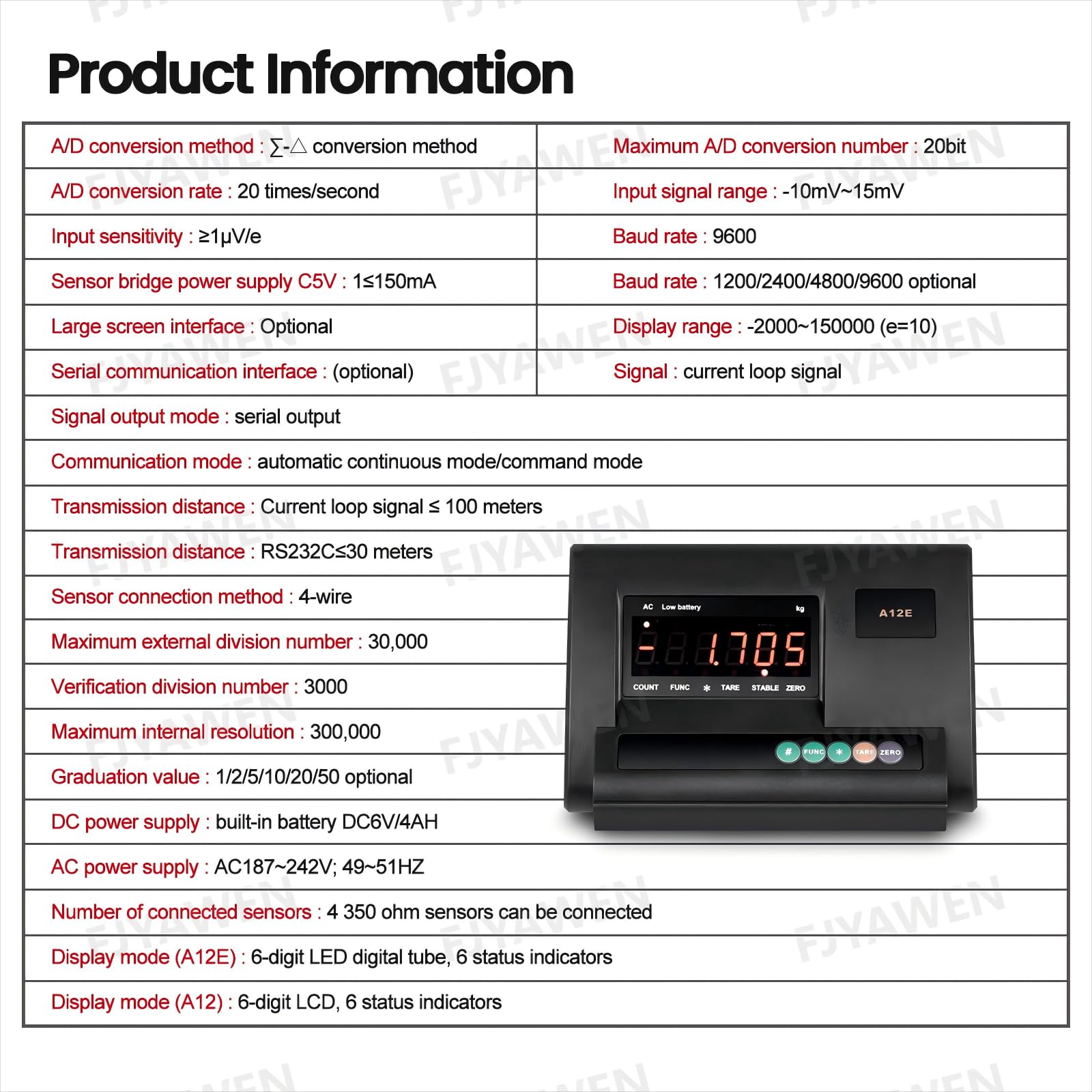Kit Bilancia Elettronica per Bestiame, Kit Bilancia per Animali, Kit Bilancia per Tralicci per Bovini, Kit Bilancia da Pavimento,Kit Bilancia con Cella di Carico da 11023 Libbre, Piattaforma