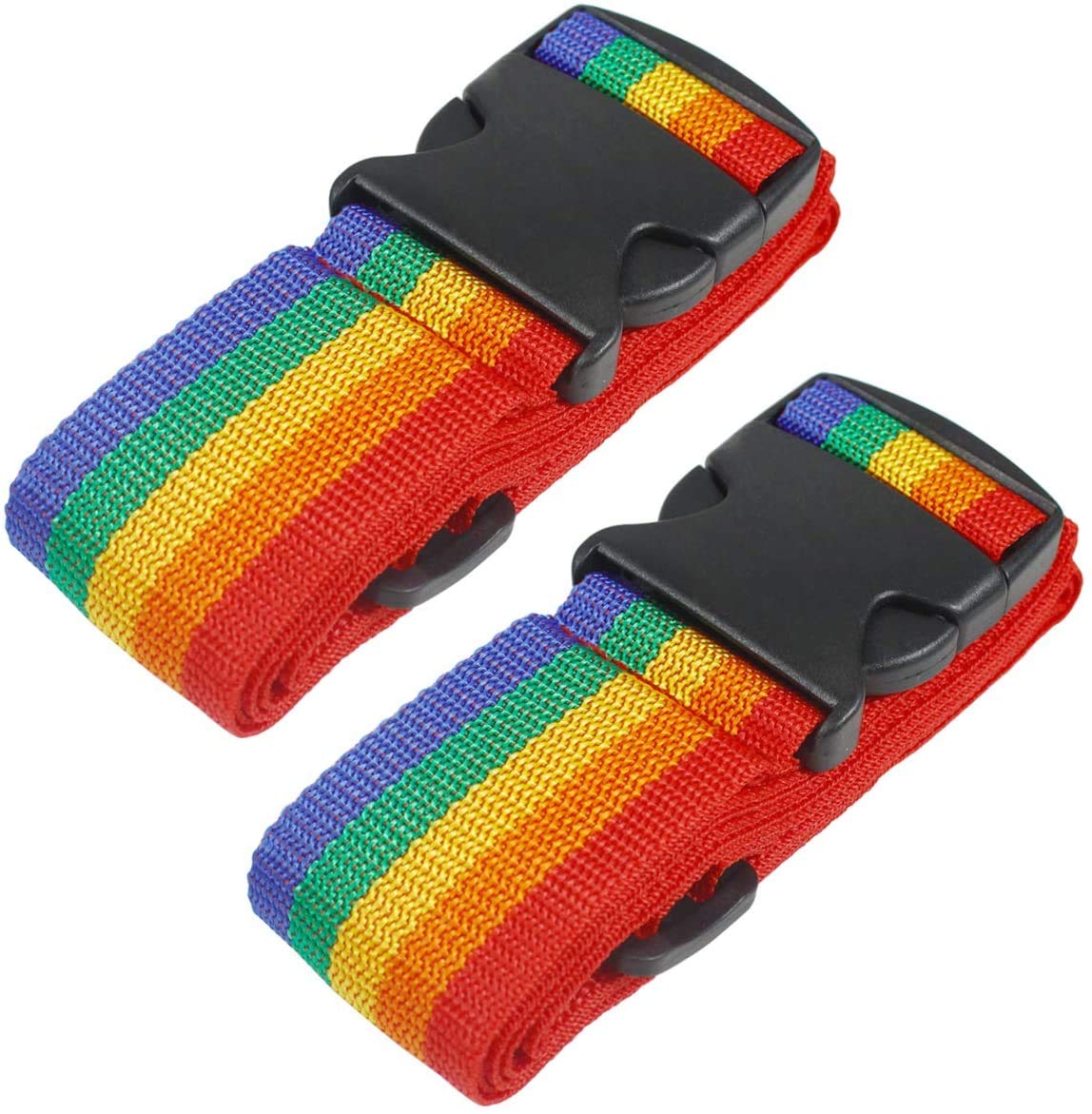 2-pack Reisriem Bagageriemen Voor Tassen Koffers Sterke Verstelbare Strepen Extra Beveiliging Voor Bagage Noodzakelijke Reisaccessoires 2-pack Reisriem Bagageriemen Voor Tassen Koffers Sterke Verstelbare Strepen Extra Beveiliging Voor Bagage Noodzakelijke Reisaccessoires